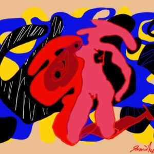 Abstract with nude 2017