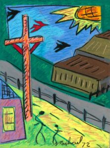 Summer Day on a Country Road